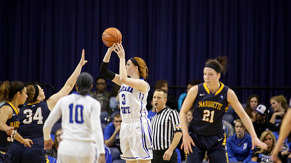 Indiana State Sycamores vs Marquette Golden Eagles