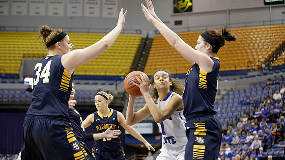 Indiana State Sycamores vs Marquette Golden Eagles