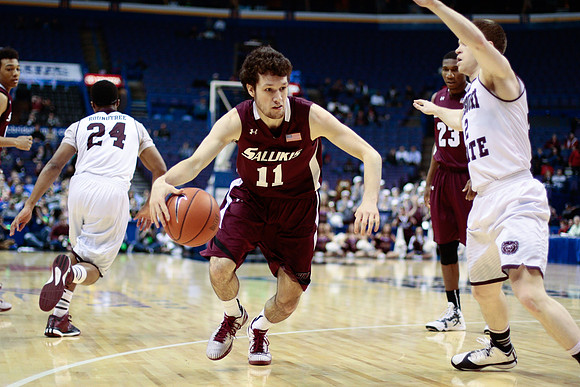 MVC Tournament Game 1 SIU 55 MSU 49