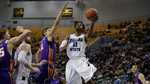 Indiana State Sycamores Men's  Basketball Host Evansville Purple Aces