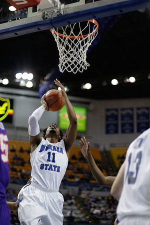 Indiana State Sycamores Men's  Basketball Host Evansville Purple Aces