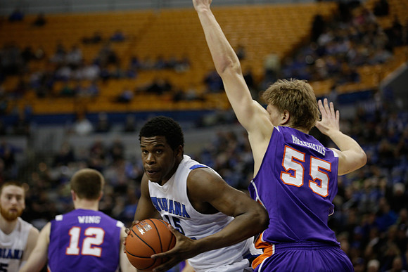 Indiana State Sycamores Men's  Basketball Host Evansville Purple Aces
