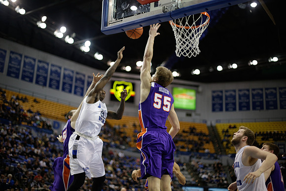 Indiana State Sycamores Men's  Basketball Host Evansville Purple Aces