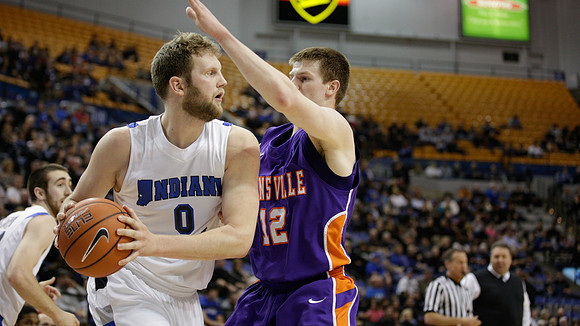 Indiana State Sycamores Men's  Basketball Host Evansville Purple Aces