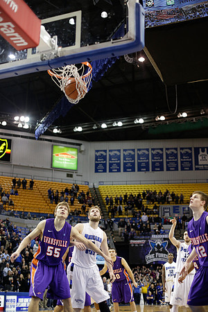 Indiana State Sycamores Men's  Basketball Host Evansville Purple Aces