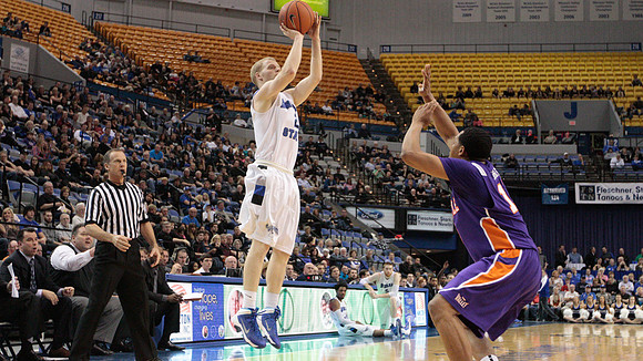 Indiana State Sycamores Men's  Basketball Host Evansville Purple Aces