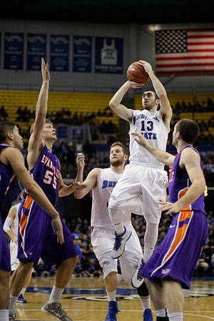 Indiana State Sycamores Men's  Basketball Host Evansville Purple Aces