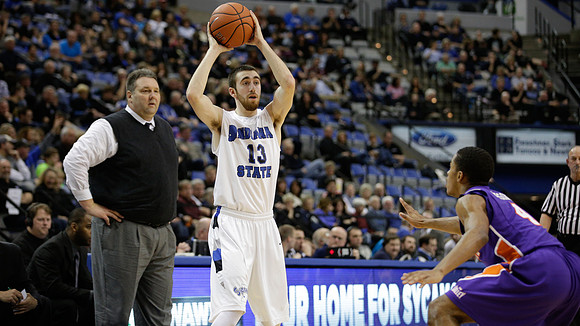 Indiana State Sycamores Men's  Basketball Host Evansville Purple Aces