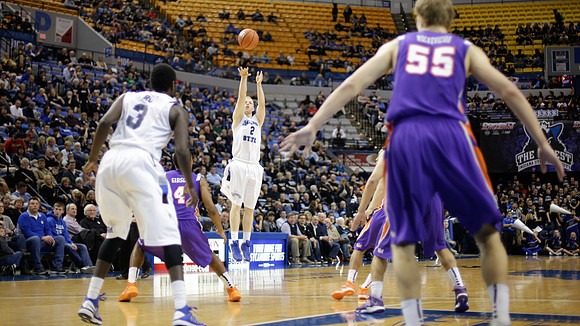 Indiana State Sycamores Men's  Basketball Host Evansville Purple Aces