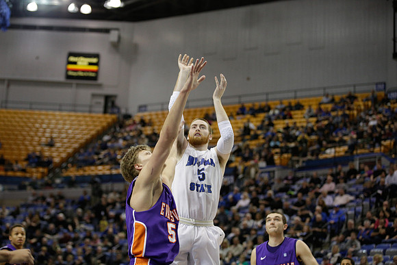 Indiana State Sycamores Men's  Basketball Host Evansville Purple Aces