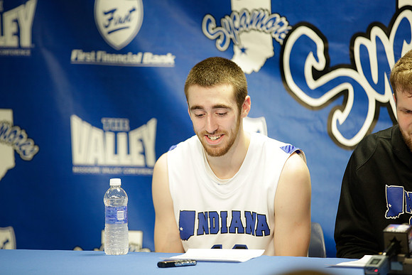 Indiana State Sycamores Men's  Basketball Host Evansville Purple Aces