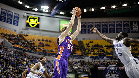 Indiana State Sycamores Men's  Basketball Host Evansville Purple Aces