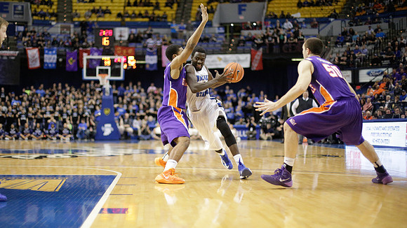 Indiana State Sycamores Men's  Basketball Host Evansville Purple Aces
