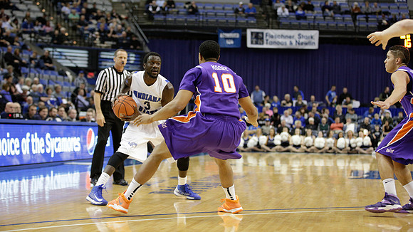 Indiana State Sycamores Men's  Basketball Host Evansville Purple Aces