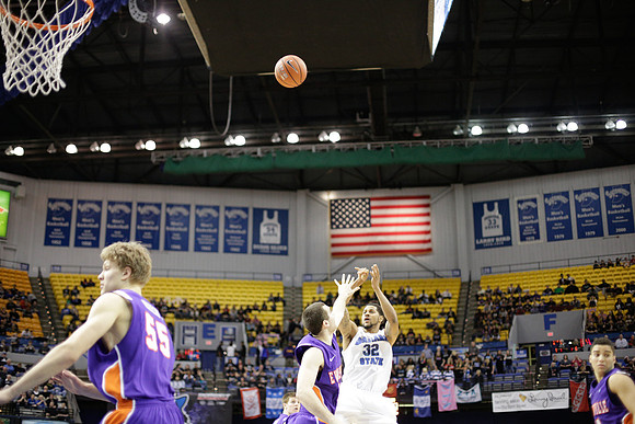 Indiana State Sycamores Men's  Basketball Host Evansville Purple Aces