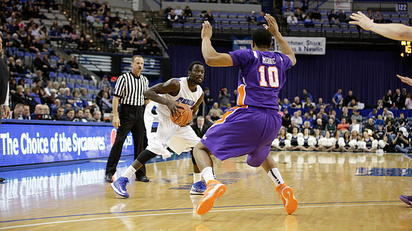 Indiana State Sycamores Men's  Basketball Host Evansville Purple Aces