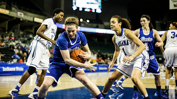 Indiana State Sycamores vs Drake Bulldogs MVC SemiFinal