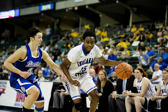 Indiana State Sycamores vs Drake Bulldogs MVC SemiFinal