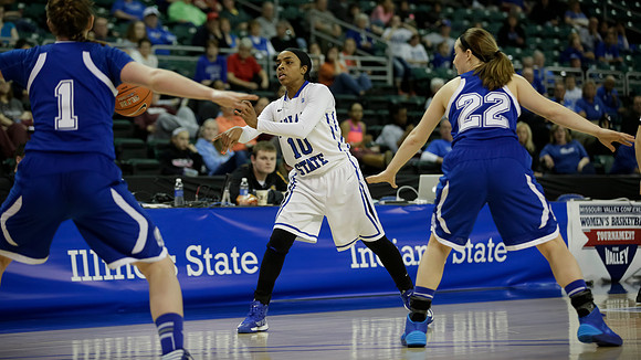 Indiana State Sycamores vs Drake Bulldogs MVC SemiFinal