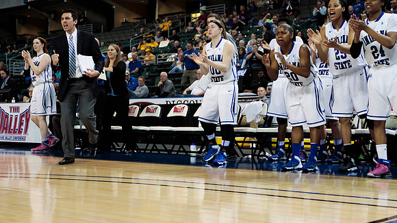 Indiana State Sycamores vs Drake Bulldogs MVC SemiFinal