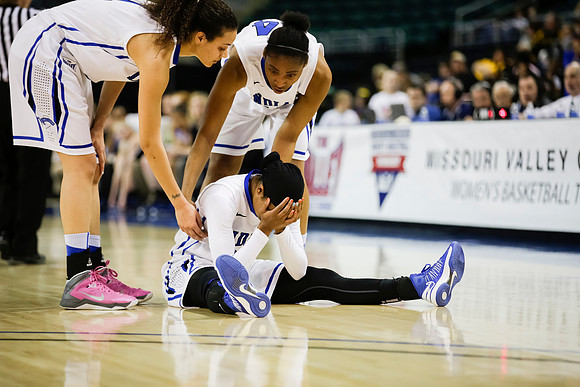 Indiana State Sycamores vs Drake Bulldogs MVC SemiFinal
