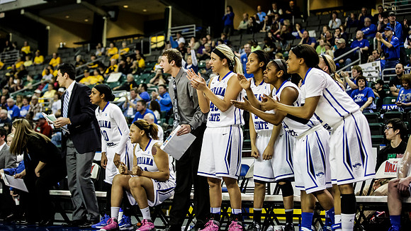 Indiana State Sycamores vs Drake Bulldogs MVC SemiFinal
