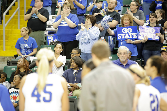 Indiana State Sycamores vs Drake Bulldogs MVC SemiFinal