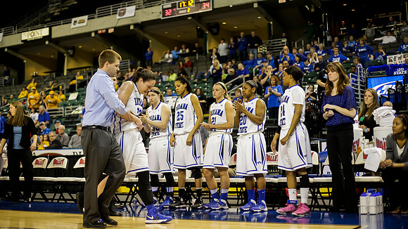Indiana State Sycamores vs Drake Bulldogs MVC SemiFinal