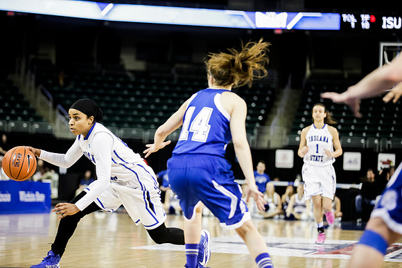 Indiana State Sycamores vs Drake Bulldogs MVC SemiFinal