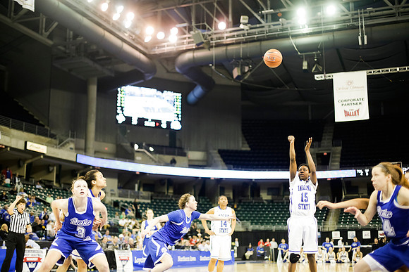 Indiana State Sycamores vs Drake Bulldogs MVC SemiFinal
