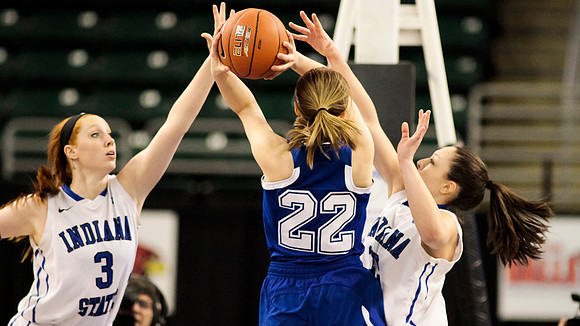 Indiana State Sycamores vs Drake Bulldogs MVC SemiFinal