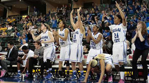 Indiana State Sycamores vs Drake Bulldogs MVC SemiFinal