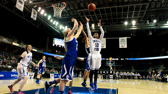 Indiana State Sycamores vs Drake Bulldogs MVC SemiFinal