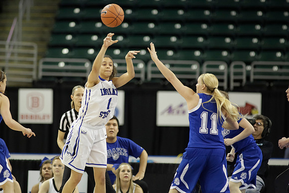Indiana State Sycamores vs Drake Bulldogs MVC SemiFinal