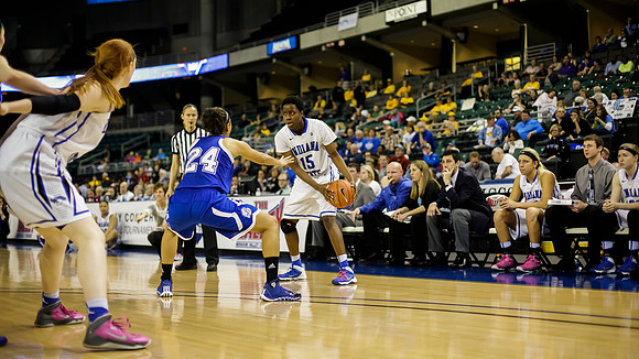 Indiana State Sycamores vs Drake Bulldogs MVC SemiFinal