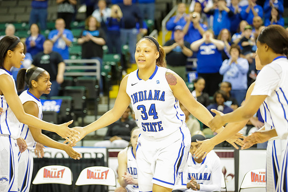 Indiana State Sycamores vs Drake Bulldogs MVC SemiFinal