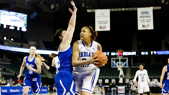 Indiana State Sycamores vs Drake Bulldogs MVC SemiFinal