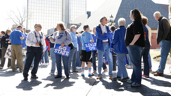 Indiana State Sycamores vs Drake Bulldogs MVC SemiFinal
