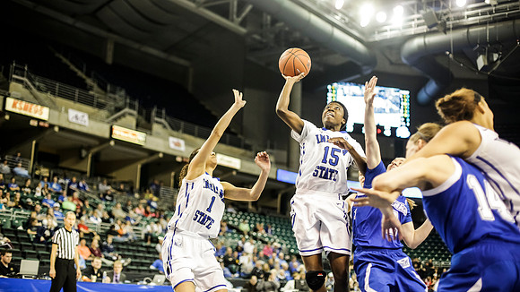 Indiana State Sycamores vs Drake Bulldogs MVC SemiFinal