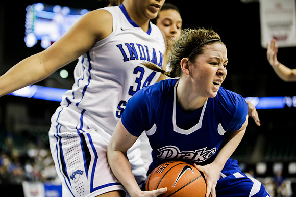 Indiana State Sycamores vs Drake Bulldogs MVC SemiFinal