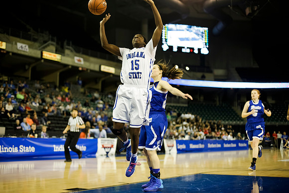 Indiana State Sycamores vs Drake Bulldogs MVC SemiFinal