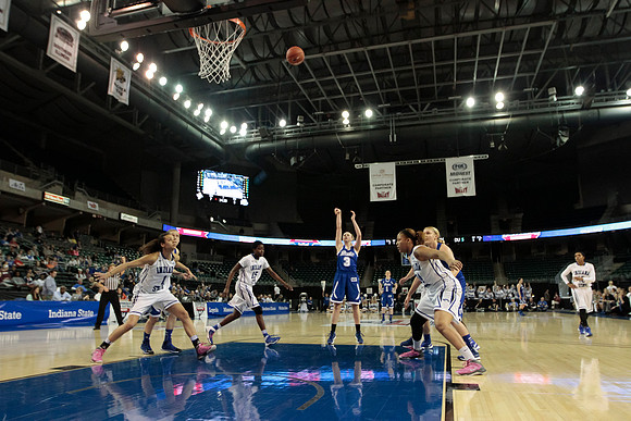 Indiana State Sycamores vs Drake Bulldogs MVC SemiFinal