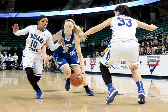 Indiana State Sycamores vs Drake Bulldogs MVC SemiFinal