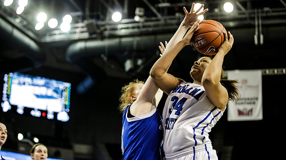 Indiana State Sycamores vs Drake Bulldogs MVC SemiFinal