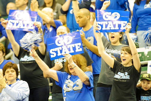 Indiana State Sycamores vs Drake Bulldogs MVC SemiFinal