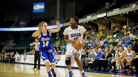 Indiana State Sycamores vs Drake Bulldogs MVC SemiFinal