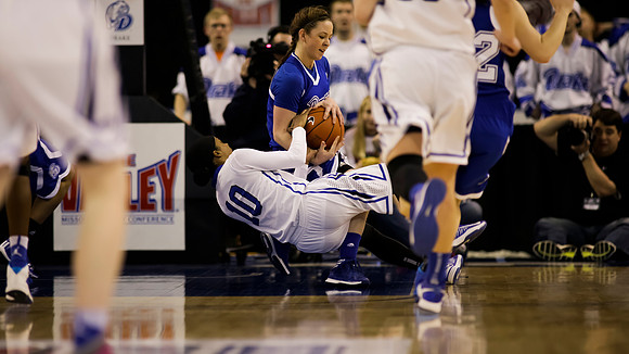 Indiana State Sycamores vs Drake Bulldogs MVC SemiFinal