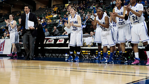 Indiana State Sycamores vs Drake Bulldogs MVC SemiFinal