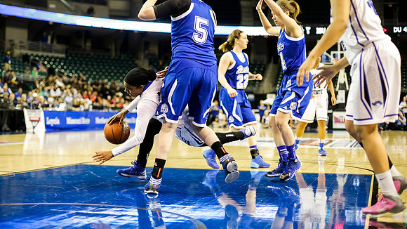 Indiana State Sycamores vs Drake Bulldogs MVC SemiFinal