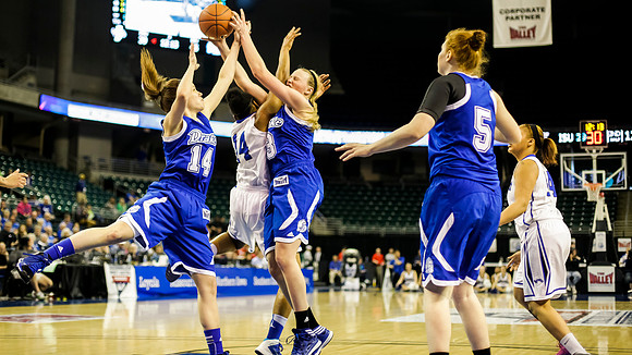 Indiana State Sycamores vs Drake Bulldogs MVC SemiFinal